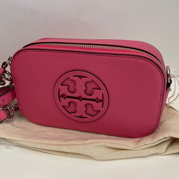 Tory Burch Mini Miller Leather Crossbody - Picture 4 of 12